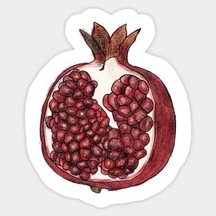 Pomegranate Sticker